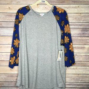 LulaRoe (1.0) 3XL Randy Floral Print - BNWT